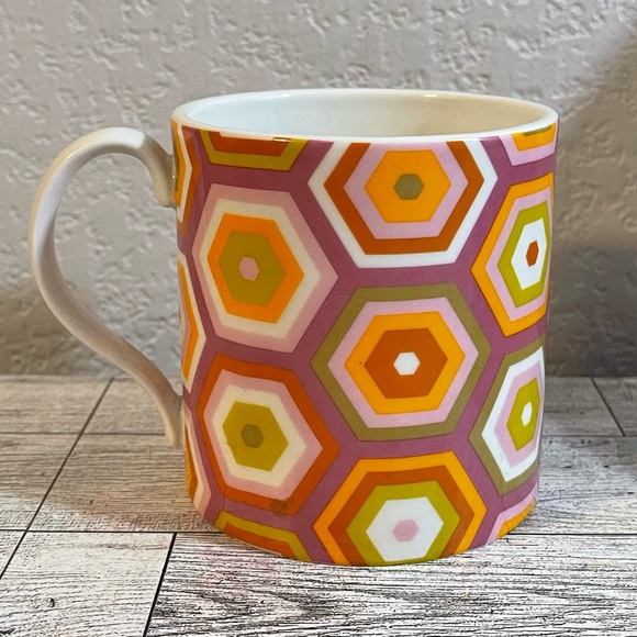 Jonathan Adler Geometric Coffee Mug - Picture 1 of 4